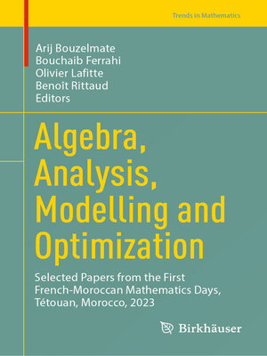 cover image of Algebra, Analysis, Modelling and Optimization
